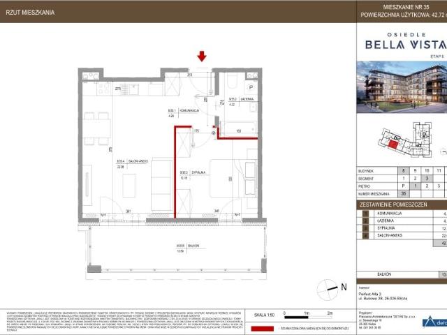 Mieszkanie 42,7m²