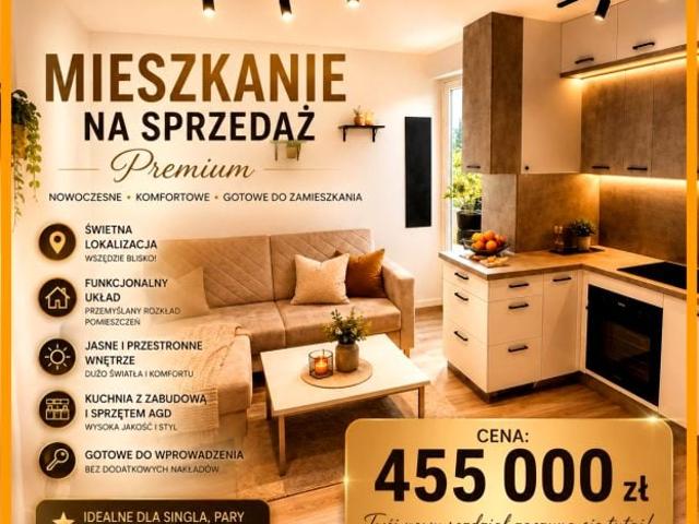 Mieszkanie 42,95 m², Brodnica