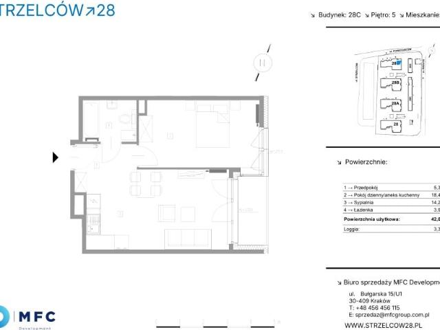 Mieszkanie 42m²