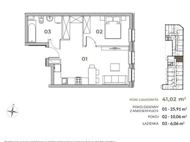 Mieszkanie 42m²