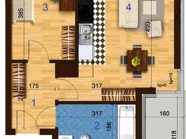 Mieszkanie 42m²
