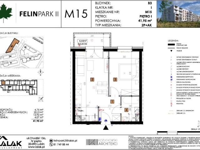 Mieszkanie 42m²