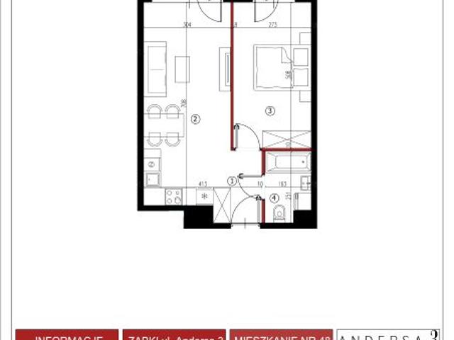Mieszkanie 42m²