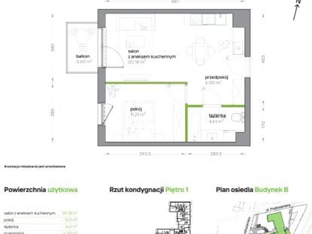 Mieszkanie 42m²