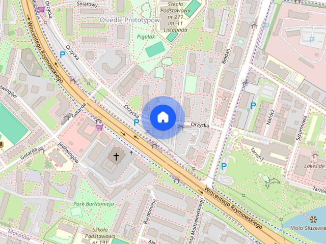 Mieszkanie 42m na wynajem Mokotów, idealne dla studentów, 100 m od UW