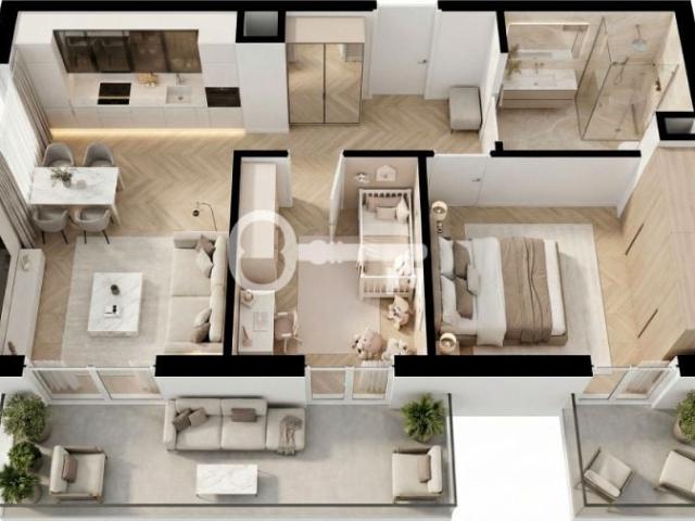 Mieszkanie 43,38 m², Katowice