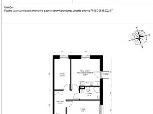 Mieszkanie 43,5m²