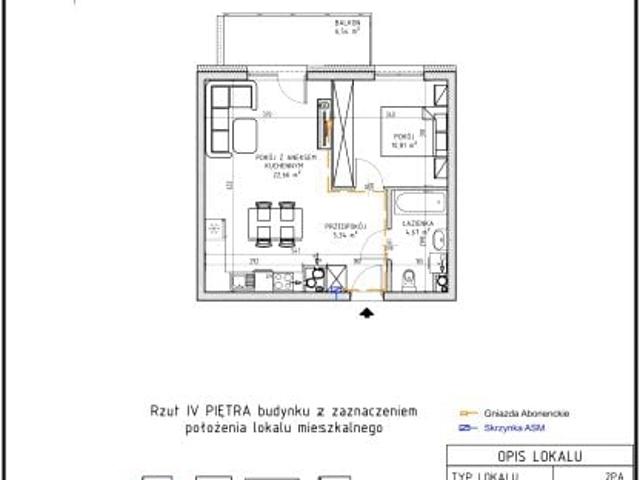 Mieszkanie 43,5m²