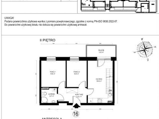 Mieszkanie 43,7m²