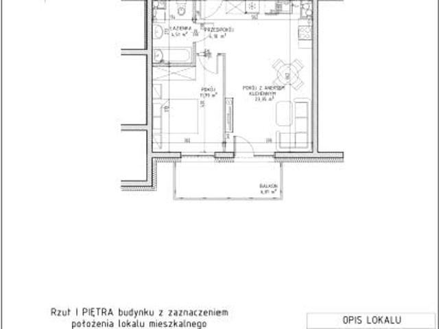 Mieszkanie 44m²
