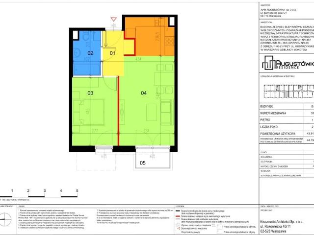 Mieszkanie 43,9m²