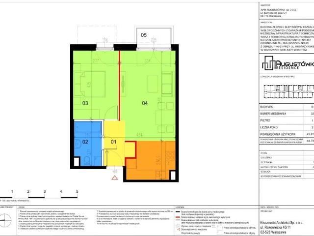 Mieszkanie 43,9m²