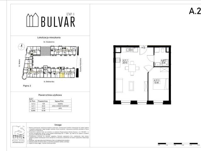 Mieszkanie 43m²