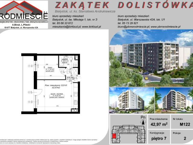 Mieszkanie 43m²