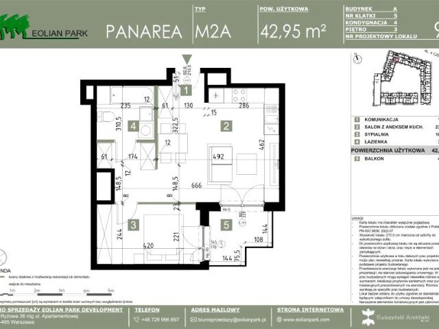Mieszkanie 43m²