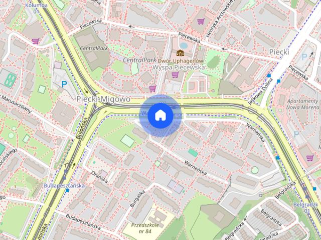 Mieszkanie 4 pok. Gdańsk Morena od zaraz!Bez njamu okaznjonalnego!