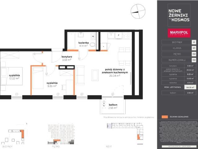 Mieszkanie 54,1m²