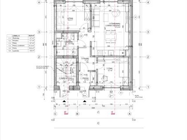 Mieszkanie 54,6m²