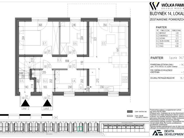 Mieszkanie 54,8m²