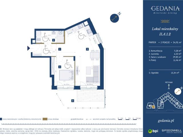 Mieszkanie 54,9m²