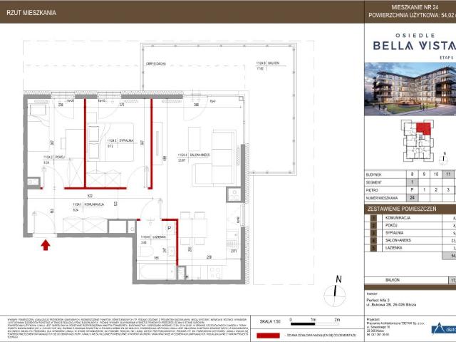 Mieszkanie 54m²