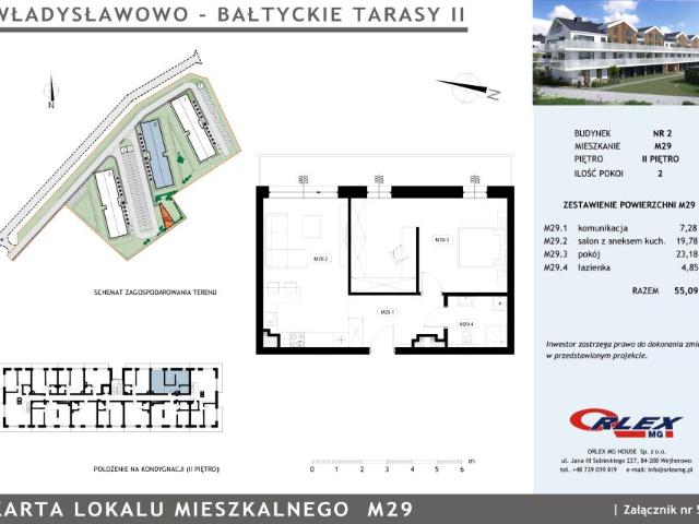 Mieszkanie 55,1m²