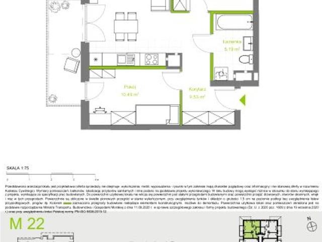Mieszkanie 55,4m²