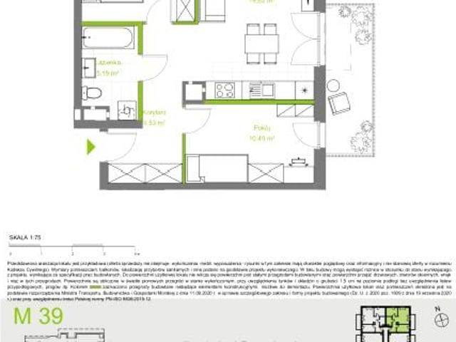Mieszkanie 55,4m²