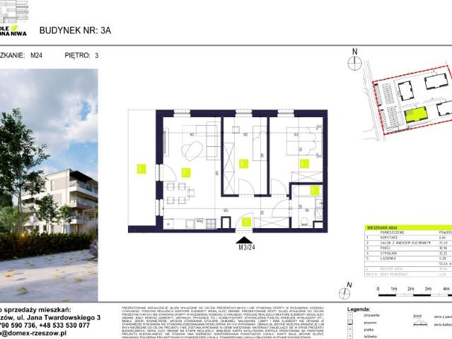 Mieszkanie 55,6m²
