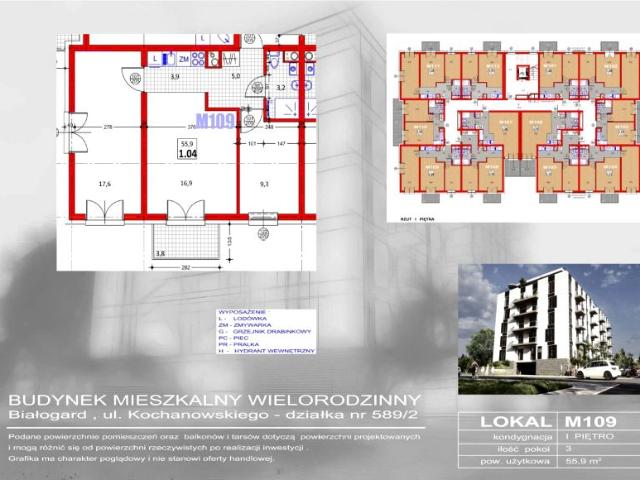 Mieszkanie 56,1m²