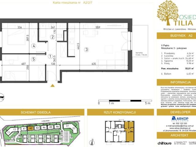 Mieszkanie 55m²