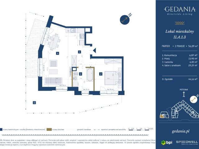 Mieszkanie 56,1m²