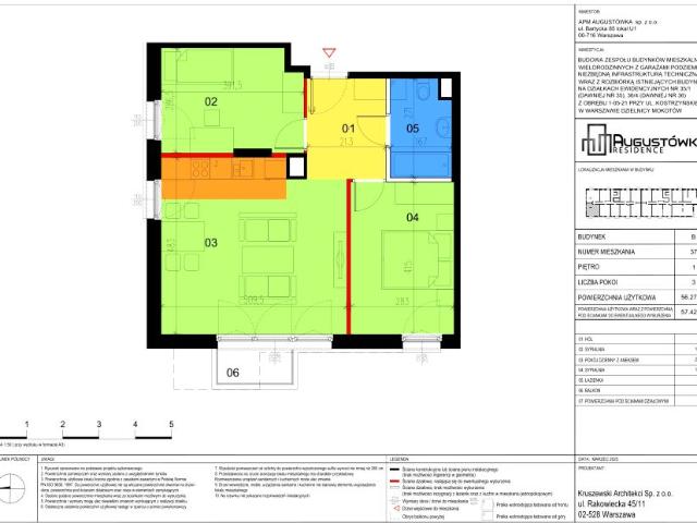 Mieszkanie 56,3m²