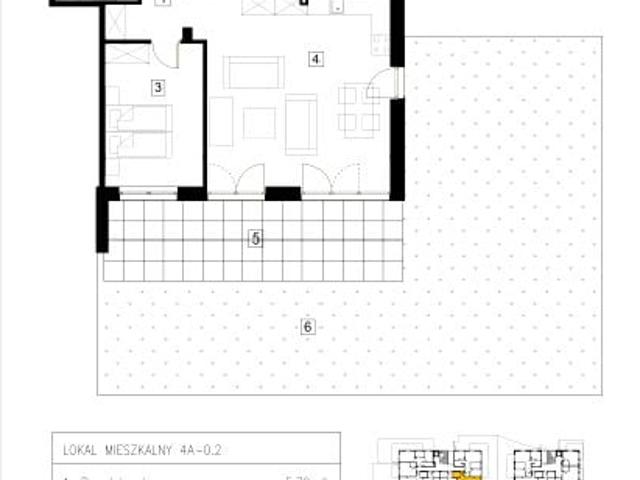 Mieszkanie 56,6m²