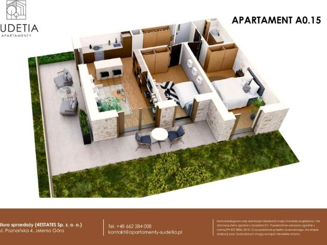 Mieszkanie 56,8m²