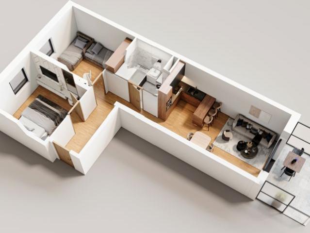 Mieszkanie 56,4m²