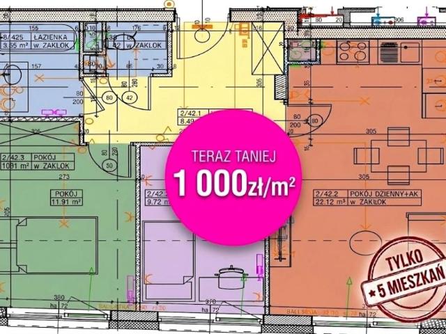 Mieszkanie 57,12 m², Lublin