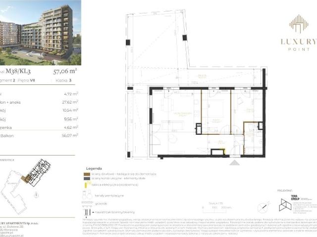 Mieszkanie 57,1m²