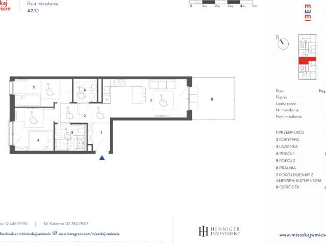 Mieszkanie 57,1m²