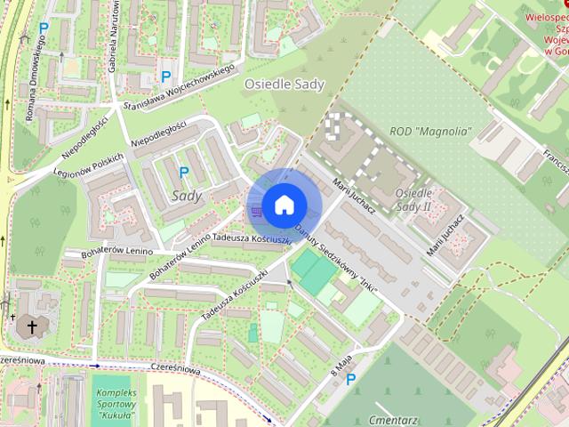 Mieszkanie, 57,44 m², Gorzów Wielkopolski
