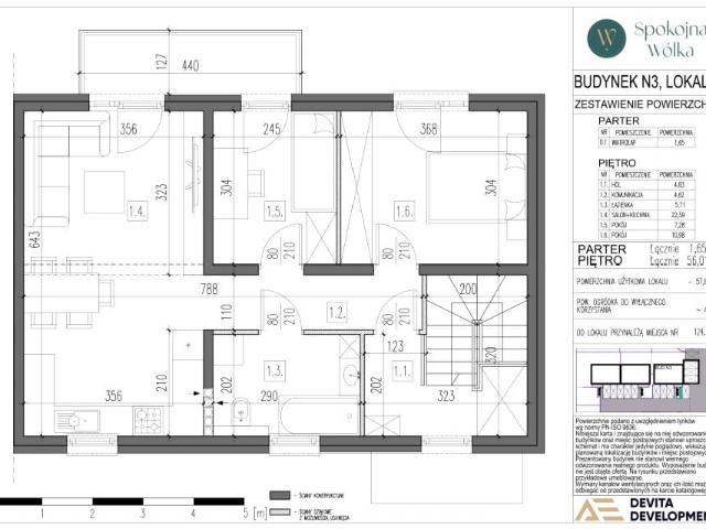 Mieszkanie 57,7m²