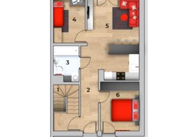Mieszkanie 57,8m²