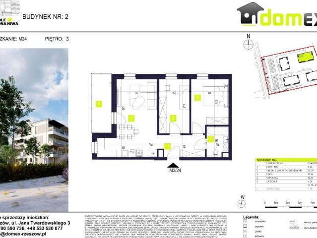 Mieszkanie 57,9m²