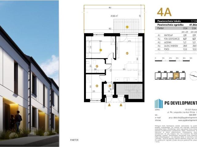 Mieszkanie 57m²