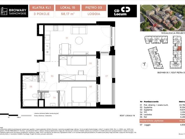 Mieszkanie 58,2m²