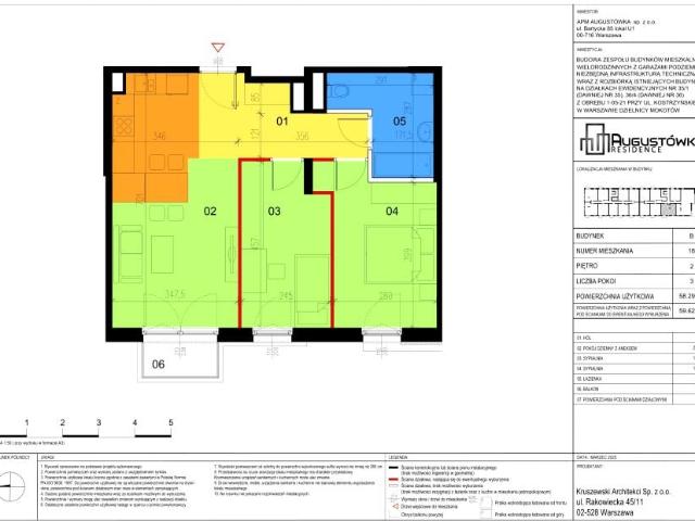 Mieszkanie 58,3m²