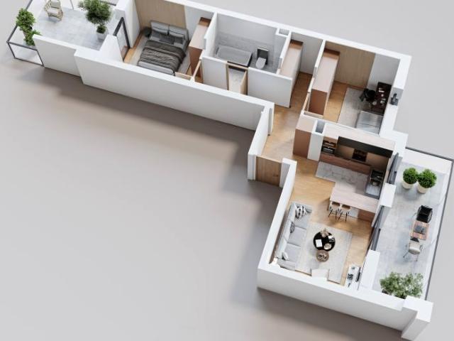 Mieszkanie 58,3m²
