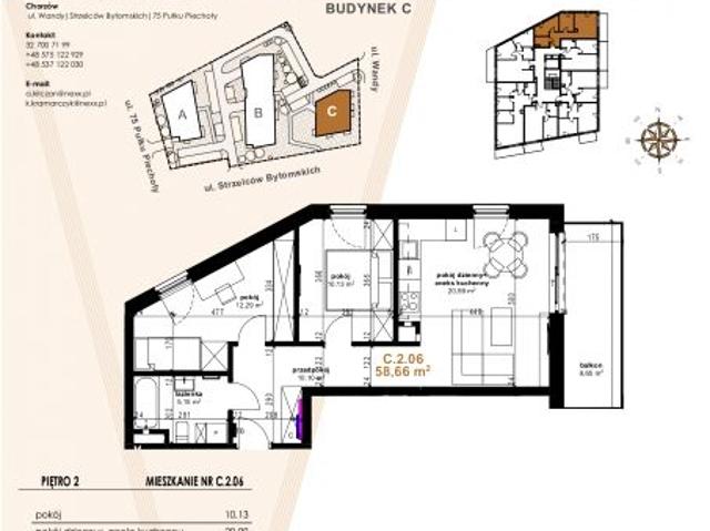 Mieszkanie 58,7m²