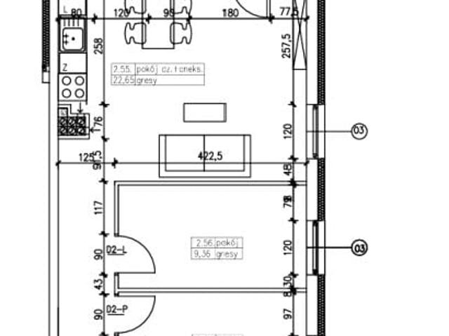 Mieszkanie 58,9m²