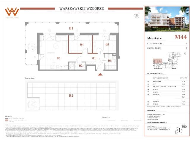 Mieszkanie 58,9m²